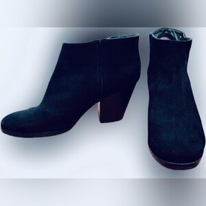 Rachel Comey Black Suede Ankle Boots Sz 10